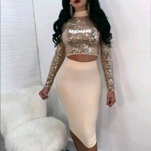 Two piece Bodycon